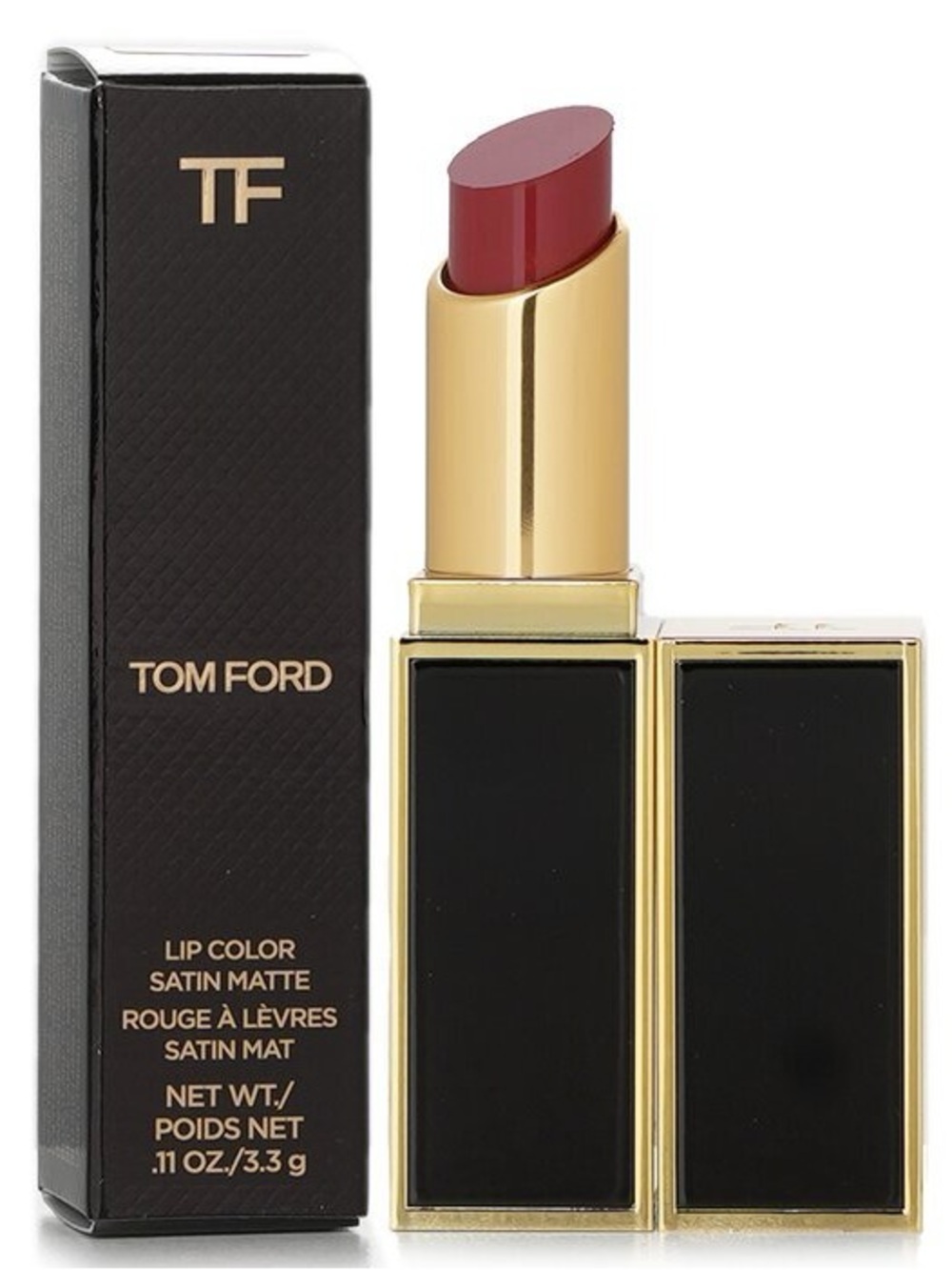 Tom Ford Lip Color Satin Matte Lipstick 27 SHAMELESS 0.11 oz New In Box